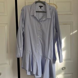 Light blue, Lane Bryant blouse